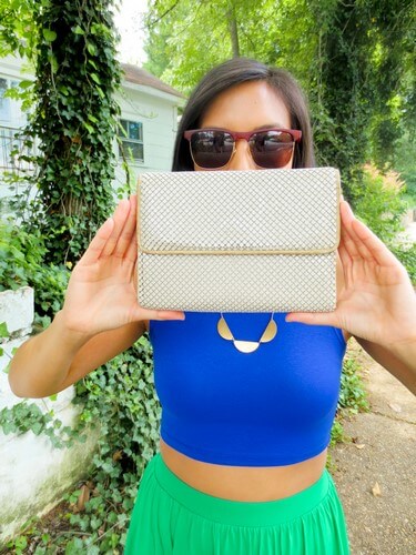 summer style: vintage clutch | tide & bloom