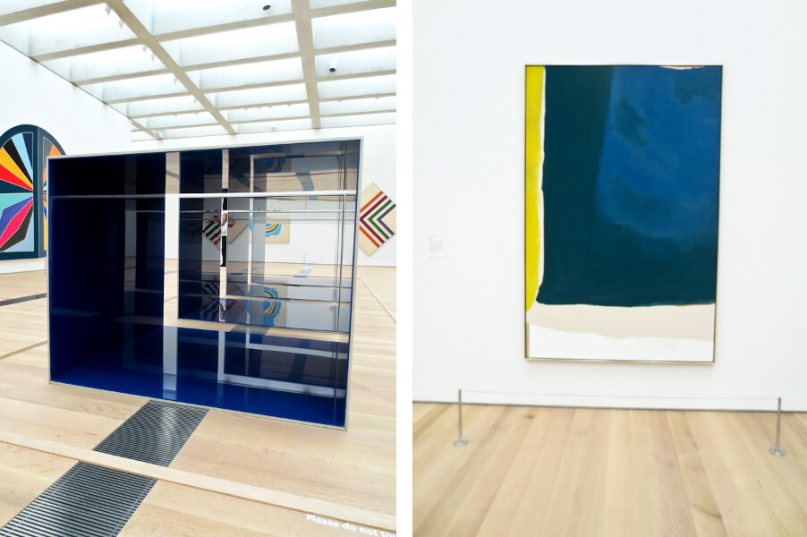 Donald Judd and Helen Frankenthaler, St. Louis Art Museum | tide & bloom