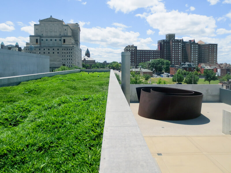 Richard Serra sculpture at The Pulitzer Foundation For the Arts | tide & bloom