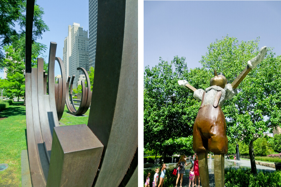 Citygarden, St. Louis Sculpture Park | tide & bloom