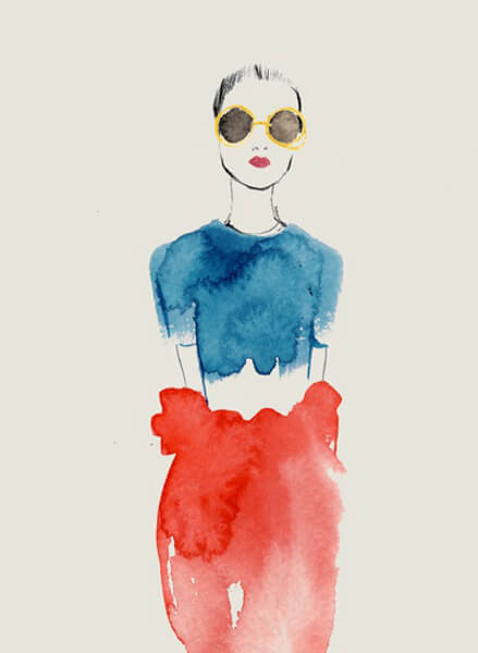 Bernadette Pascua fashion illustration